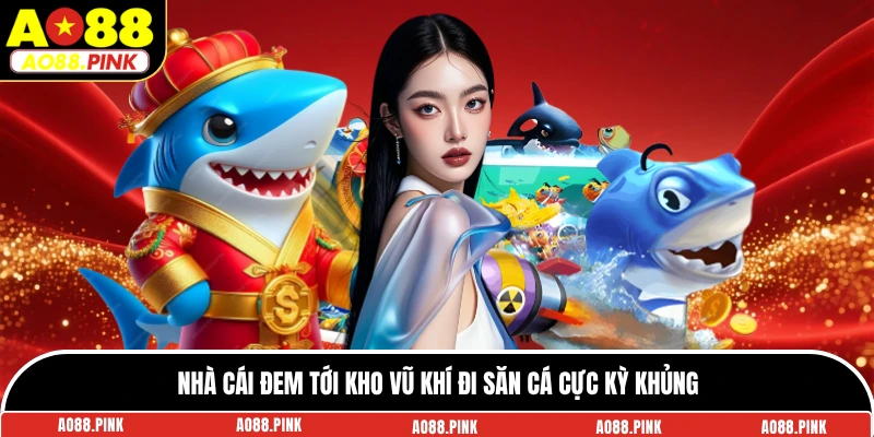 Nhà cái đem tới kho vũ khí đi săn cá cực kỳ khủng